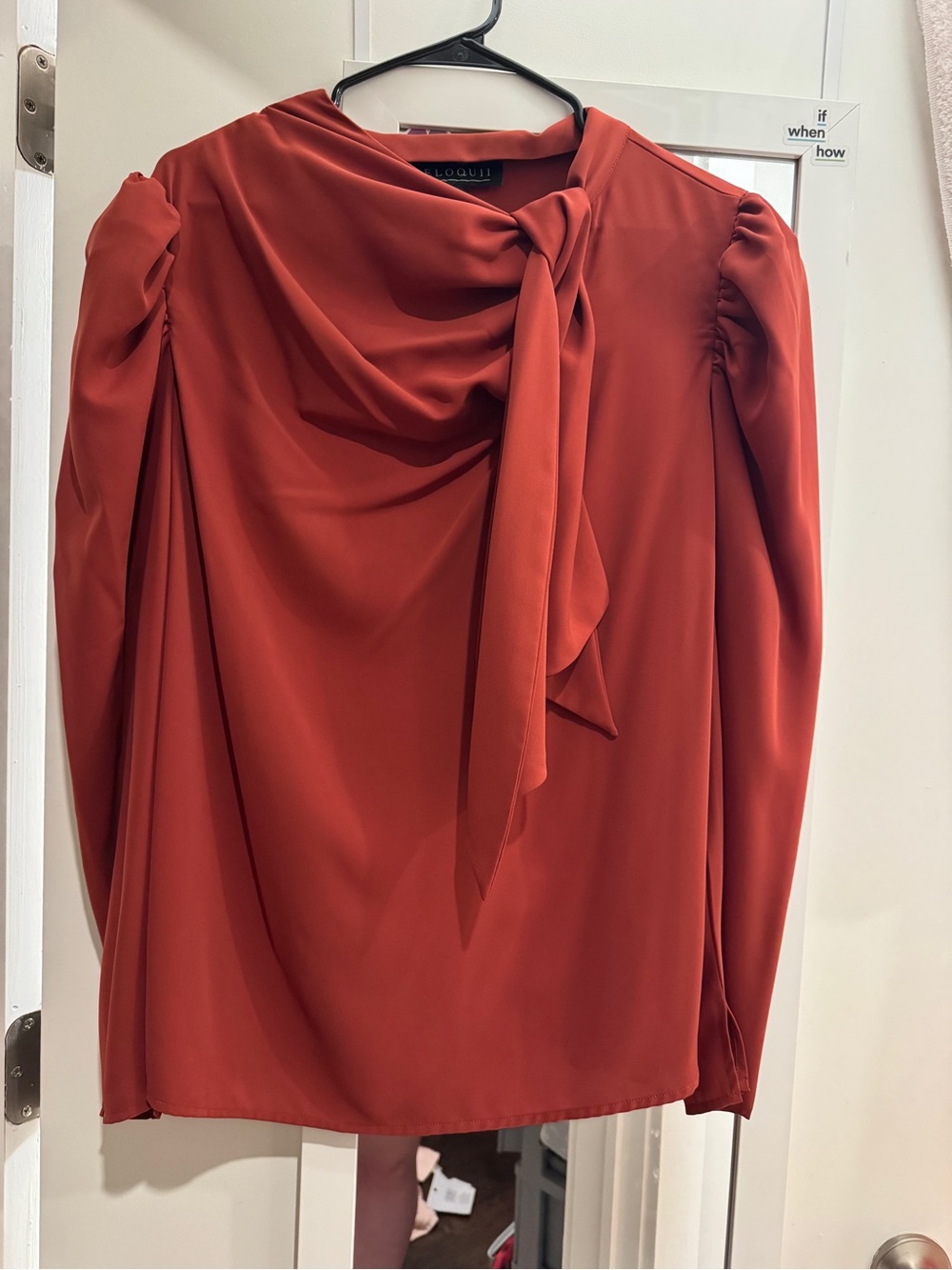 Eloquii NWOT Blouse - Rust